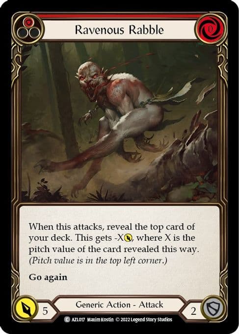 Ravenous Rabble (Red)