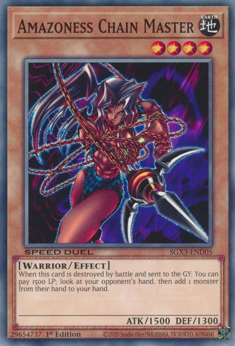 Amazoness Chain Master