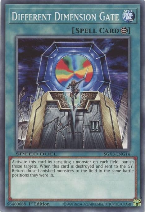Different Dimension Gate (G)