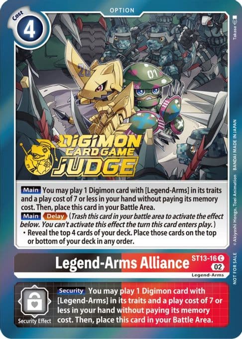 Legend-Arms Alliance (Judge Pack 3)