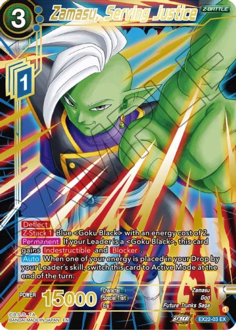 Zamasu, Serving Justice (Gold Stamped)