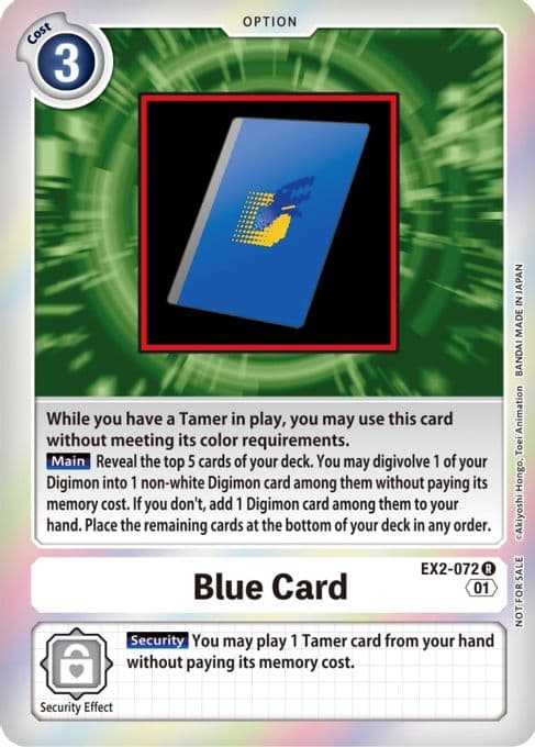 Blue Card (Event Pack 4)