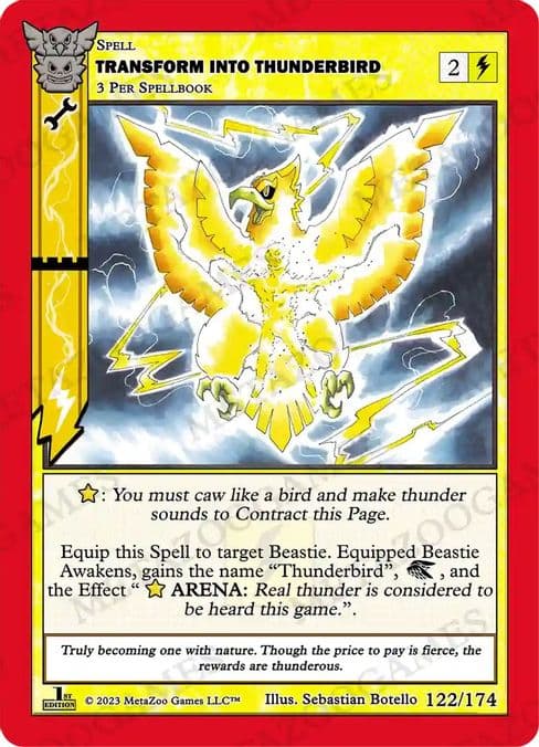 Transform Into Thunderbird