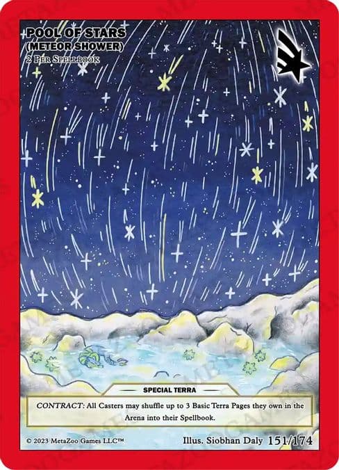 Pool of Stars (Meteor Shower)