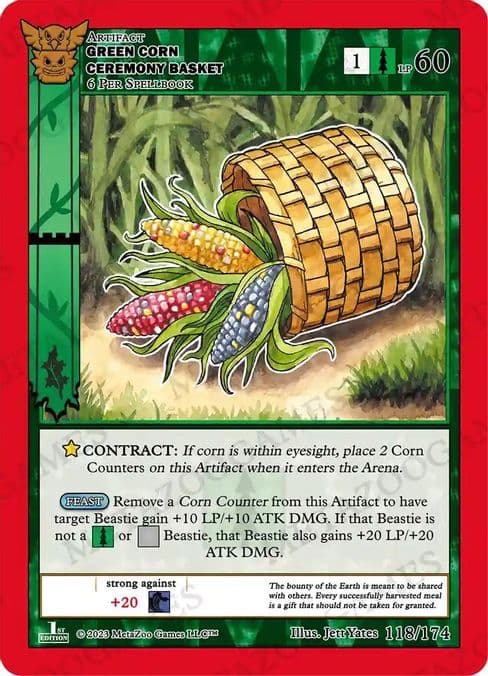 Green Corn Ceremony Basket