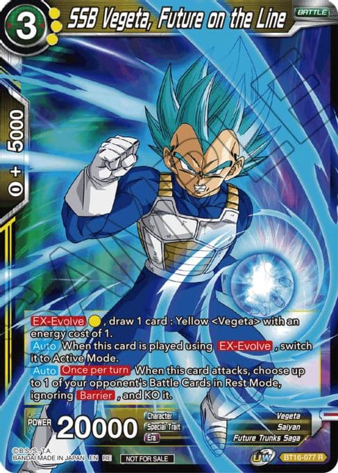 SSB Vegeta, Future on the Line (Championship Selection Pack 2023 Vol.1)
