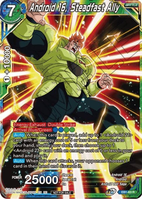 Android 16, Steadfast Ally (Championship Selection Pack 2023 Vol.1)