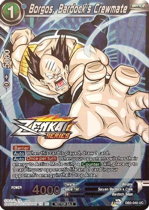 Borgos, Bardock's Crewmate (Event Pack 11)