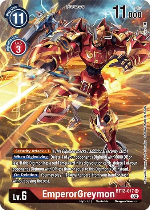 EmperorGreymon (Alternate Art)