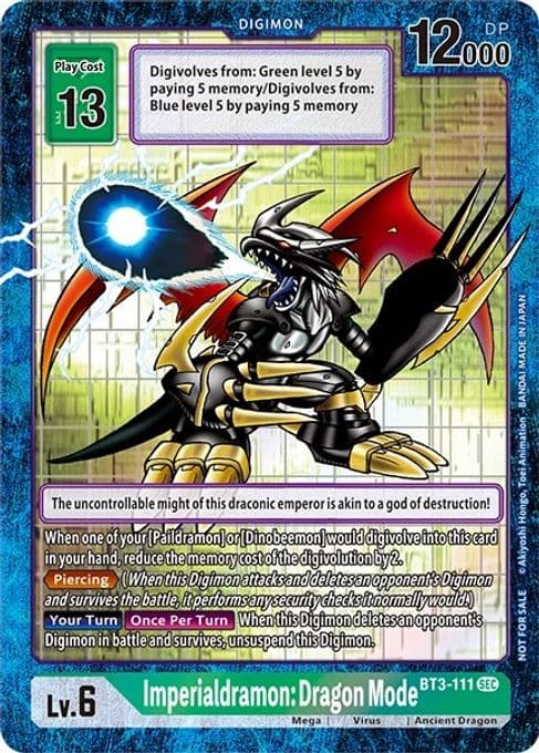 Imperialdramon Dragon Mode (Secret Rare)