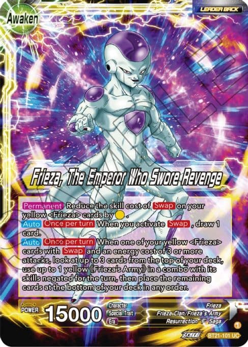 Frieza // Frieza, The Emperor Who Swore Revenge
