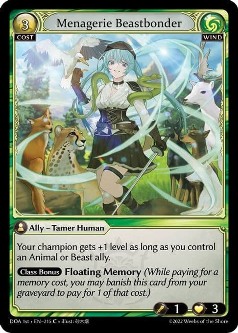 Menagerie Beastbonder