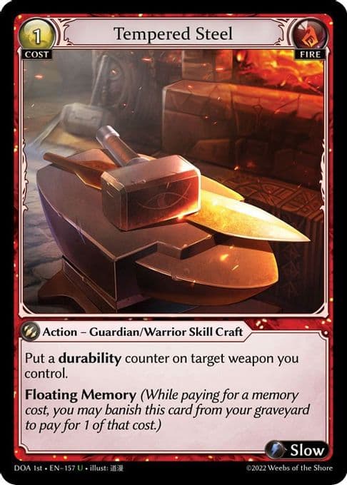 Tempered Steel