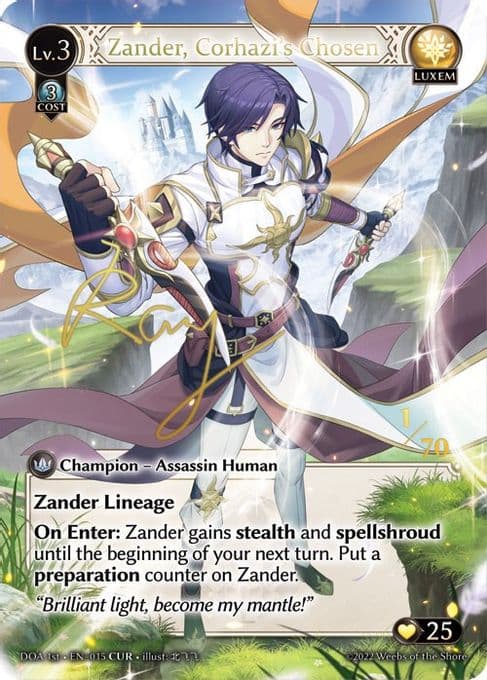 Zander, Corhazi's Chosen (CUR)