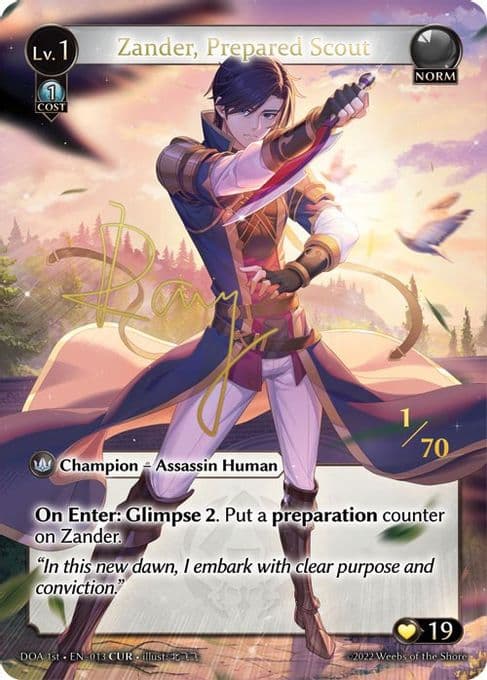 Zander, Prepared Scout (CUR)