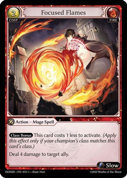 Focused Flames