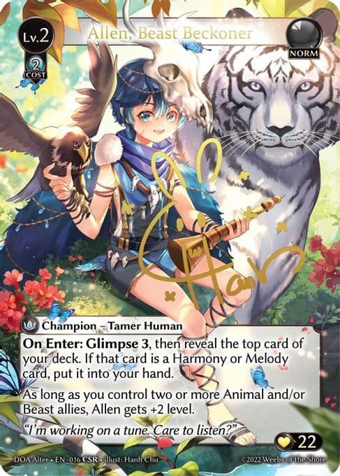 Allen, Beast Beckoner (CSR)