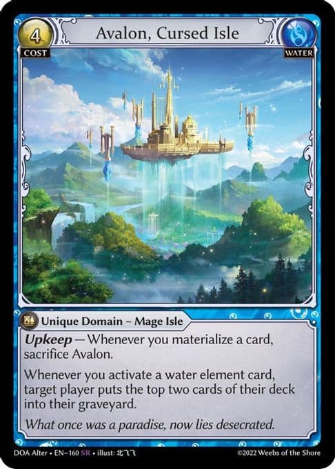 Avalon, Cursed Isle