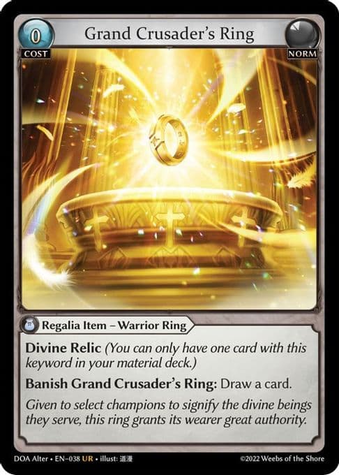 Grand Crusader's Ring