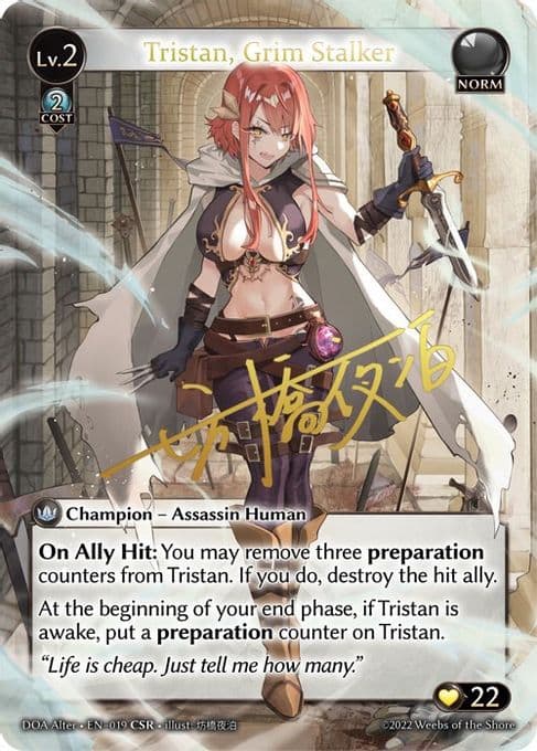 Tristan, Grim Stalker (CSR)