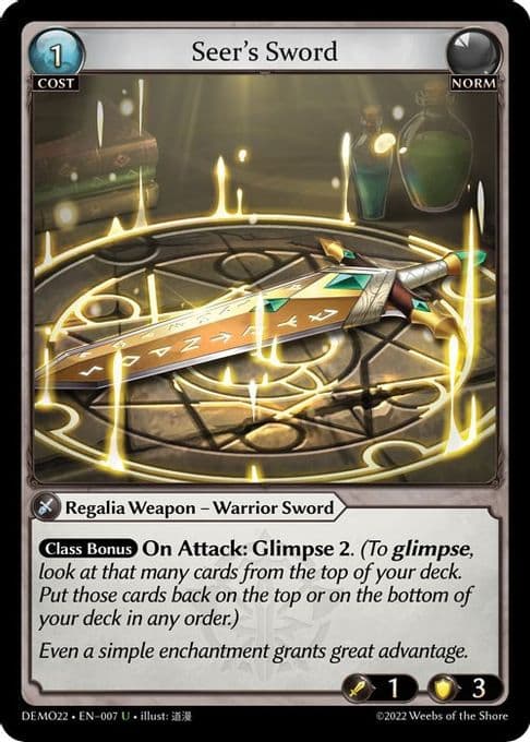 Seer's Sword