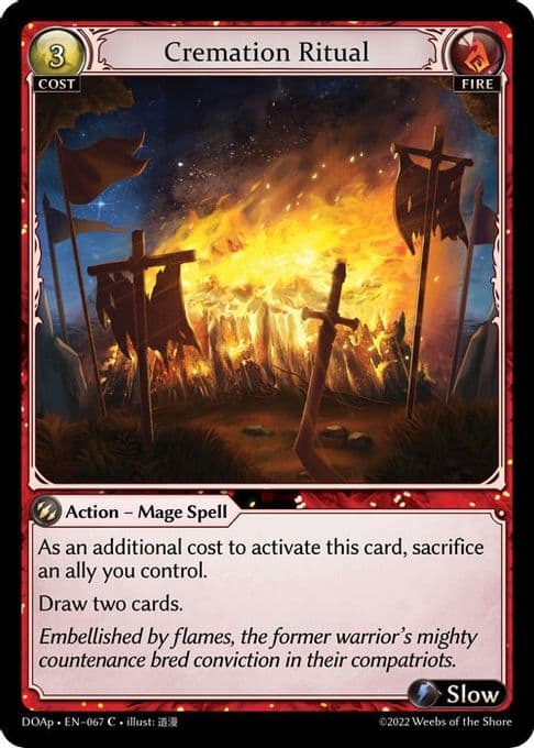 Cremation Ritual
