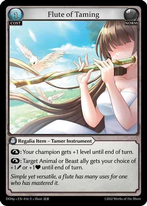 Flute of Taming