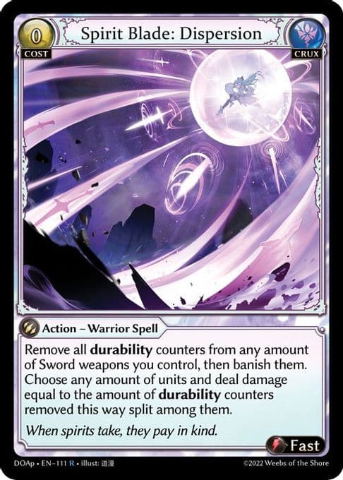 Spirit Blade: Dispersion