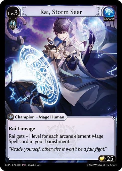 Rai, Storm Seer