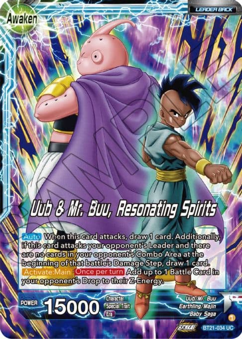Uub // Uub & Mr. Buu, Resonating Spirits