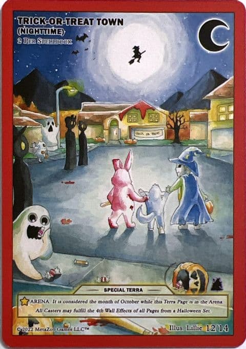 Trick-or-Treat Town (Nighttime)