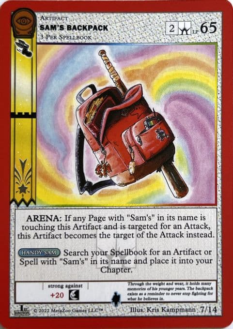 Sam's Backpack