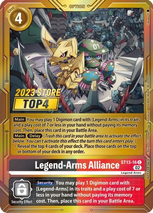 Legend-Arms Alliance (2023 Store Top 4)