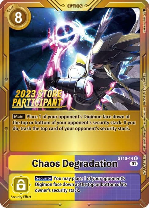 Chaos Degradation (2023 Store Participant)