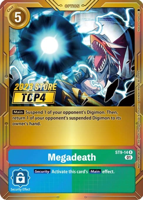 Megadeath (2023 Store Top 4)