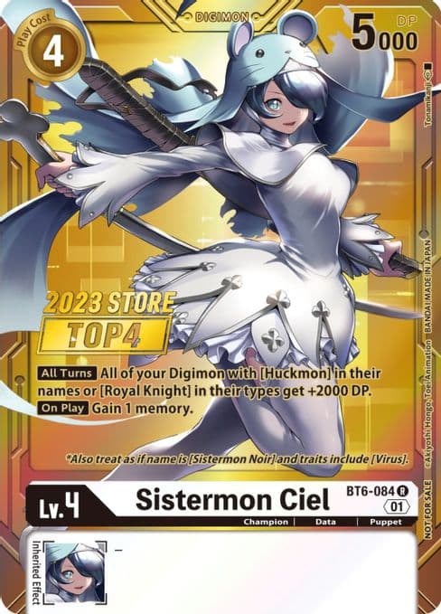 Sistermon Ciel (2023 Store Top 4)