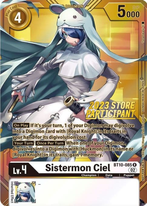 Sistermon Ciel (2023 Store Participant)
