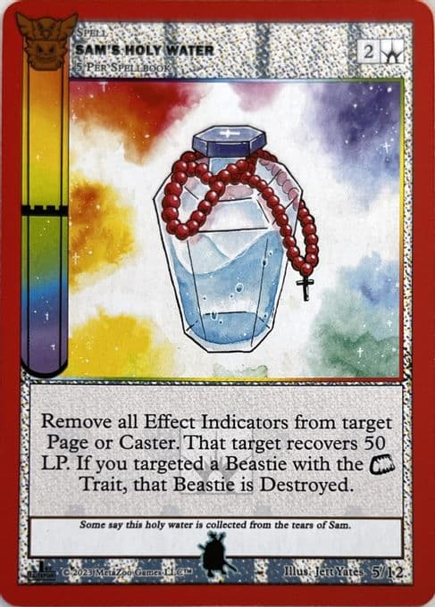 Sam's Holy Water