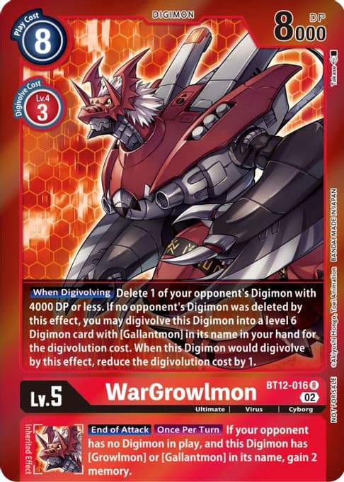 WarGrowlmon (Tamer Party -Special-)