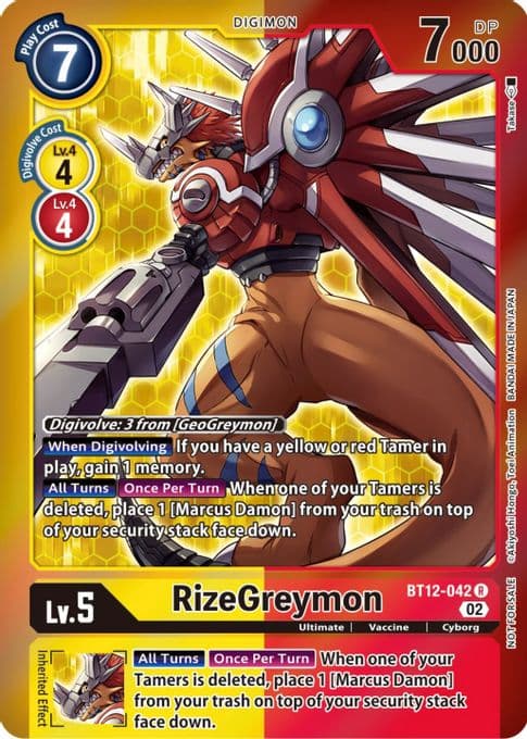 RizeGreymon (Tamer Party -Special-)