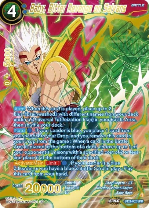 Baby, Bitter Revenge on Saiyans (SPR)