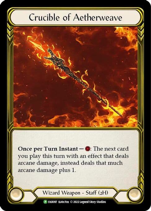 Crucible of Aetherweave (Golden) - FAB097