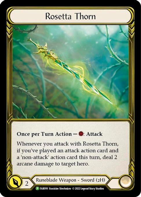 Rosetta Thorn (Golden) - FAB099