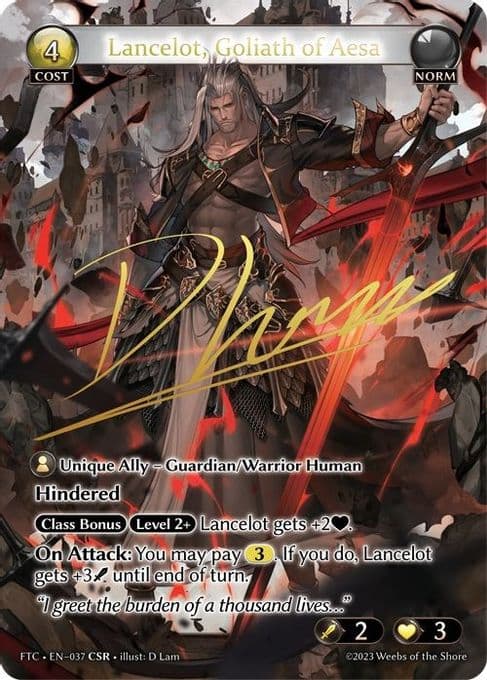 Lancelot, Goliath of Aesa (CSR)