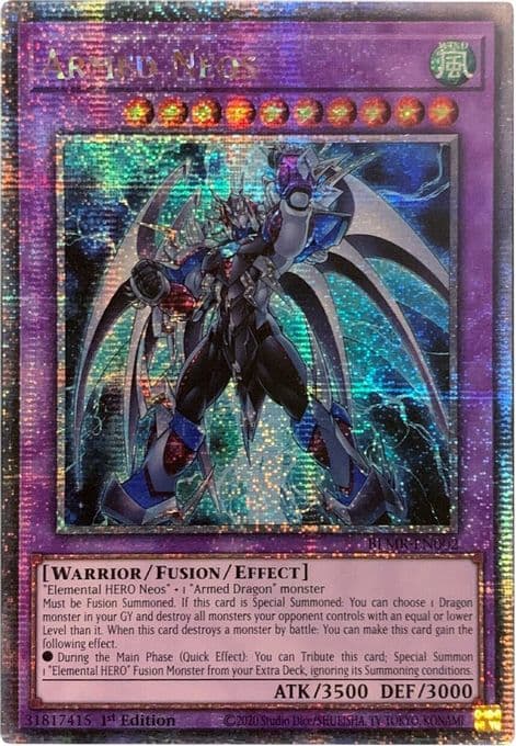 Armed Neos (Quarter Century Secret Rare)