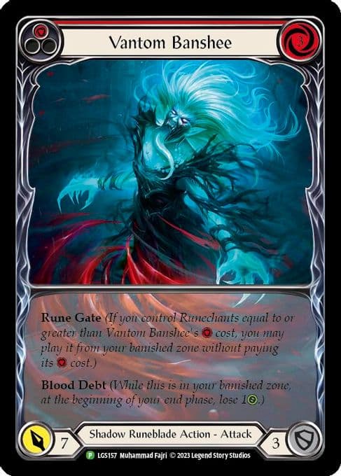 Vantom Banshee (Red) (Extended Art) - LGS157