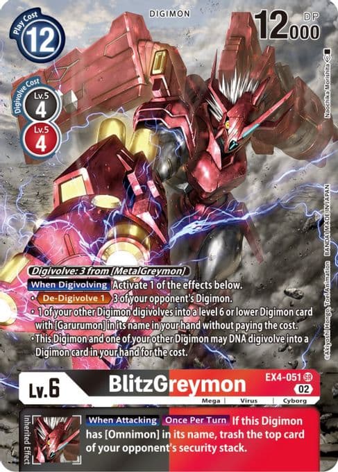 BlitzGreymon (Alternate Art)