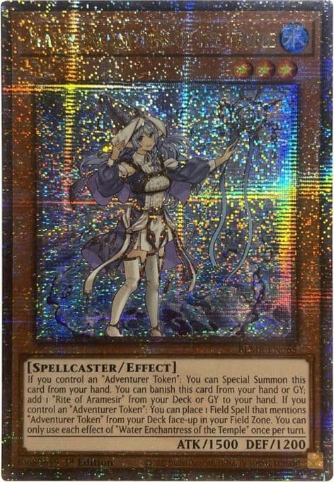 Water Enchantress of the Temple (Quarter Century Secret Rare)