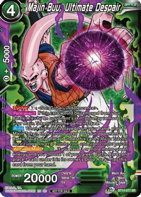 Majin Buu, Ultimate Despair (Championship Selection Pack 2023 Vol.2) (Silver Foil)