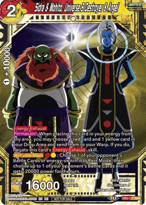 Sidra & Mohito, Universe 9 Destroyer & Angel (Championship Selection Pack 2023 Vol.2) (Silver Foil)
